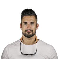 Carson drijvende brillenkoord fa-10(02) oranje - thumbnail