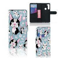 Motorola G8 Power | Telefoonhoesje | Met pasjeshouder | Hondjes - thumbnail