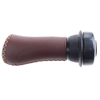 Gazelle aero handvat met draaibel, 145mm, bruin/zwart