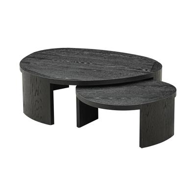 Richmond Organische Salontafel 'Navarino' Set van 2 stuks, 115 x 90cm Richmond Organische Salontafel 'Navarino' Set van 2 stuks, 115 x 90cm