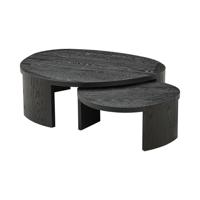 Richmond Organische Salontafel 'Navarino' Set van 2 stuks, 115 x 90cm - thumbnail