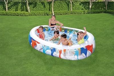 Bestway Familiezwembad Ovaal 229cm - thumbnail