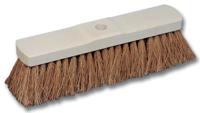 Kokosborstel in ongelakt hout van 32 cm - thumbnail