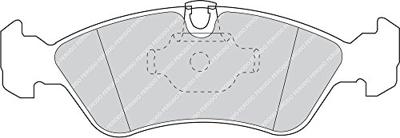 Remblokken set FDB1067