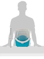 TRIXIE KATTENBAK VICO EASY CLEAN AQUA / WIT 40X40X56 CM - thumbnail