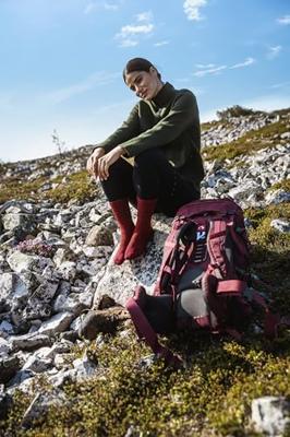 Falke TK1 Adventure Wool Wandelsok Dames Kitt Mouline 37-38