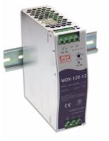 MEAN WELL WDR-120-48 DIN-rail netvoeding 48 V/DC 2.5 A 120 W Aantal uitgangen:1 x Inhoud 1 stuk(s) - thumbnail