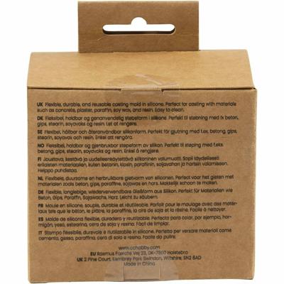 Creativ Company Siliconen vorm, bogen, h: 5 cm, b: 4 cm, d 4,5 cm, 1 stuk/ 1 doos