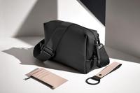 Atlantis BG334 Matte PU Cross Body Bag - Nude-Pink - 20 x 15 x 6 cm - thumbnail