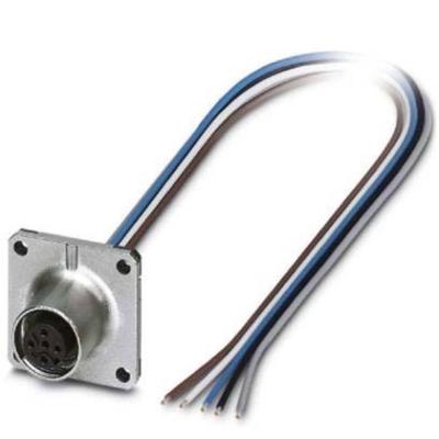 Phoenix Contact 1441655 Sensor/actuator inbouwconnector M12 Aantal polen (sensoren): 5 Bus, inbouw 0.50 m 1 stuk(s) Phoenix Contact 1441655 Sensor/actuator inbouwconnector M12 Aantal polen (sensoren): 5 Bus, inbouw 0.50 m 1 stuk(s)