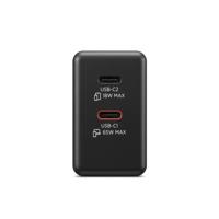 Lenovo G0A6065BEU USB-oplader 45 W, 18 W 2x USB-C Zwart Thuis, Binnen GaN - thumbnail