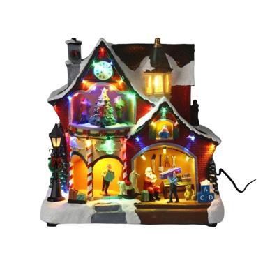 Kerstscene werkplaats kerstman met led Buitengewoon de Boet - Buitengewoon de boet Kerstscene werkplaats kerstman met led Buitengewoon de Boet - Buitengewoon de boet