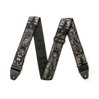 Dunlop ILOVEDUST Jacquard Strap ILD13 Endless Midnight gitaarband - thumbnail