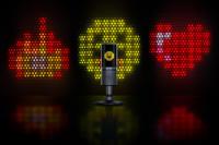Razer Seiren Emote - USB-condensatormicrofoon voor streaming met emoticon-display (8-bit LED-display, Stream-Reactief, Hypercardioïde Microfoon, Schokdemper, Plug & Play) Zwart - thumbnail