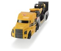 Dickie volvo micro transporter met werkvoertuigen - thumbnail