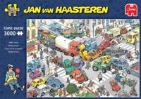Jan Van Haasteren legpuzzel - traffic chaos, 3000st. - thumbnail