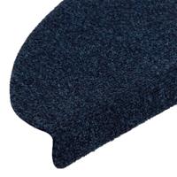 VidaXL Trapmatten zelfklevend 5 stuks 65x21x4 cm marineblauw halfrond groot - thumbnail