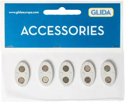 Glida Magnetische voetstukken 5 stuks