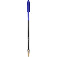100x Bic Cristal balpen blauw medium - thumbnail