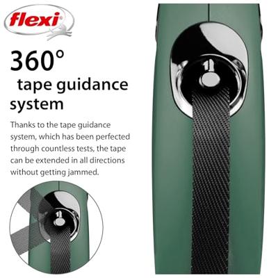 Flexi rollijn classic tape olijfgroen