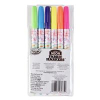 Tulip • fabric markers fine neon 6pcs - thumbnail