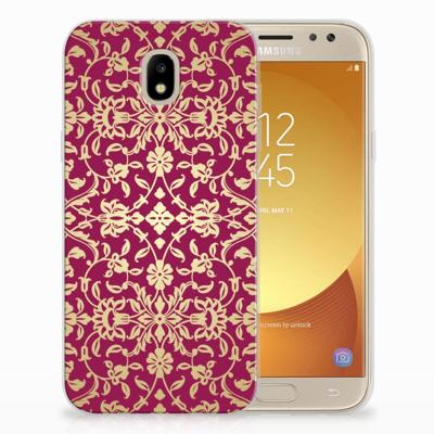 Siliconen Hoesje Samsung Galaxy J5 2017 Barok Pink