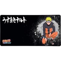 Gaming muismat - KONIX - Naruto Shippuden - XXL 90 x 46 cm - Antislip rubberen onderkant - Zwart - thumbnail