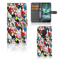 Nokia 7.2 | Nokia 6.2 | Telefoonhoesje | Met pasjeshouder | Birds - thumbnail