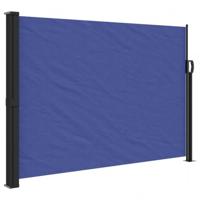 Windscherm uittrekbaar 140x600 cm blauw - thumbnail