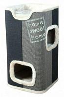 Trixie krabton jorge antraciet / grijs / lichtgrijs 38x38x78 cm - thumbnail