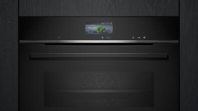 Siemens CS736G1B1 Inbouw combi stoomoven Zwart