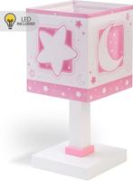 Dalber TafellampjeMoonlight roze glow in the dark - 63231NS - thumbnail