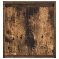 Nachtkastjes 2 st wandgemonteerd 38x34x40 cm gerookt eikenkleur - thumbnail