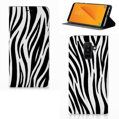 Samsung Galaxy A6 Plus (2018) Hoesje maken Zebra Samsung Galaxy A6 Plus (2018) Hoesje maken Zebra