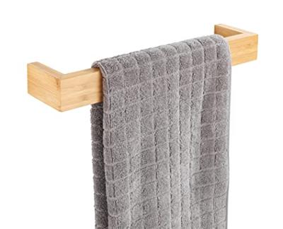 Wenko Handdoekhouder - bamboe - 40 cm
