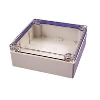 Hammond Electronics 1554R2GYCL Universele behuizing 160 x 160 x 60 ABS Grijs-wit (RAL 7035) 1 stuk(s) - thumbnail