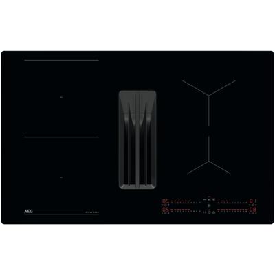 AEG TH84CB03CB Inductie kookplaat met afzuiging Zwart