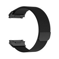 Fitbit Ionic Milanese bandje - Maat: Large - Zwart - thumbnail