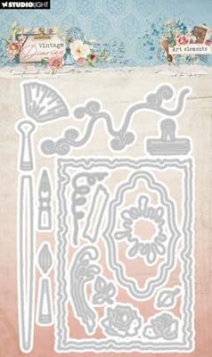 Studio Light • vintage diaries cutting dies art elements