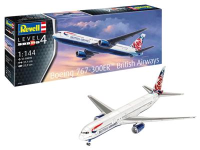 Revell 1/144 Boeing 767-300ER Britisch Airways Revell 1/144 Boeing 767-300ER Britisch Airways