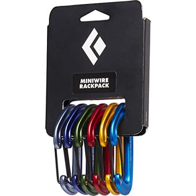 Black diamond Miniwire Rackpack Carabine Multi Black diamond Miniwire Rackpack Carabine Multi