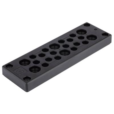 LAPP SKINTOP® MULTI Version 2 Meervoudige kabeldoorvoerplaat Klem-Ø (max.) 16 mm Plaatdikte (max.) 14 mm Polycarbonaat 1 stuk(s)
