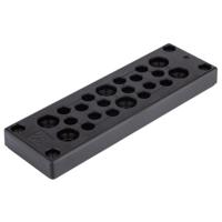 LAPP SKINTOP® MULTI Version 2 Meervoudige kabeldoorvoerplaat Klem-Ø (max.) 16 mm Plaatdikte (max.) 14 mm Polycarbonaat 1 stuk(s) - thumbnail