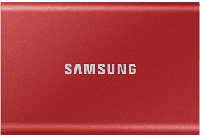 Samsung T7 externe SSD 500 GB (rood) - thumbnail
