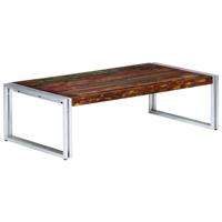 Salontafel 120x60x35 cm massief gerecycled hout - thumbnail