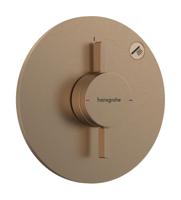 Hansgrohe DuoTurn S kraan inbouw voor 1 functie, Brushed Bronze - thumbnail