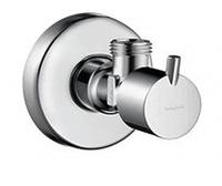 Hansgrohe Hoekstopkraan S met G 3/8 aansluiting, chroom - thumbnail
