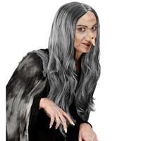 Pruik Heks Grijs - thumbnail