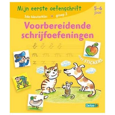 Deltas Mijn eerste oefenschrift - voorbereidende schrijfoefeningen