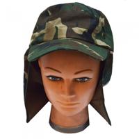 Rubie's Zonnehoed leger unisex one size groen - thumbnail